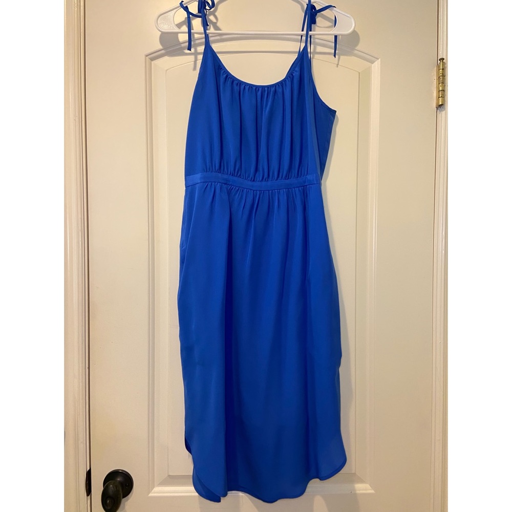 Madewell Silk Skyway Cami Dress